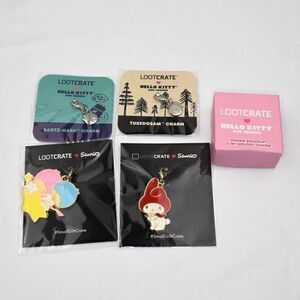 Hello Kitty and Friends Sanrio x Lootcrate‎ Bracelet and Charms New in package